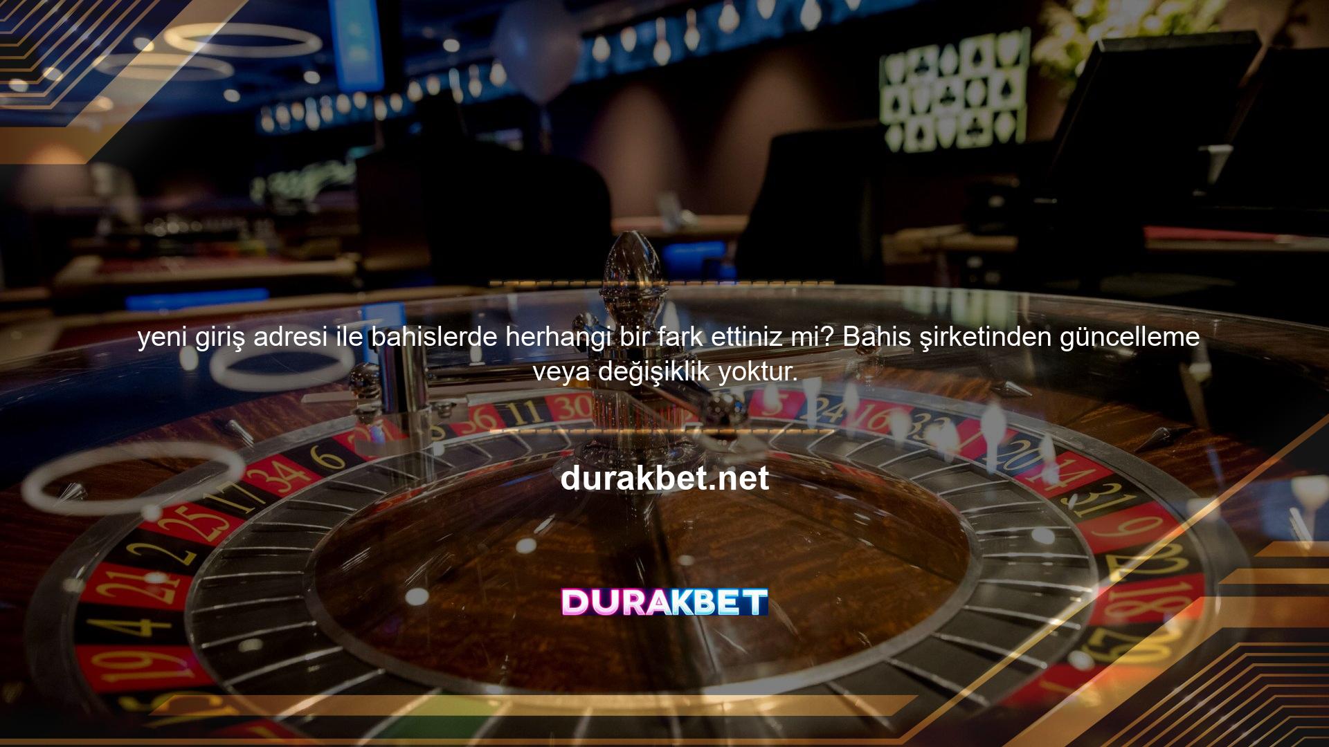 Durakbet Yeni Giriş Adresi Hizmetler aynı uygulama şirketi, Spor Bahis ve Canlı Bahis Servis Sağlayıcı Şirketi'nde sağlanmaya devam etmektedir